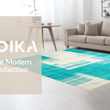 Fresh Abstract Color Block Palette(Blue)