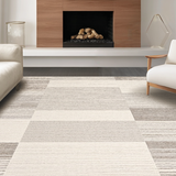 Elegant Solid Taupe Shag Texture(Beige)