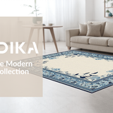 Artistic Nautical Whale Motif(Beige)