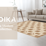 Contemporary Abstract Symmetrical Theme(Beige)