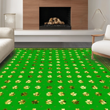 Charming Lucky Clover Motif(Green)