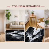 Eerie Minimalist Nighttime Decor(Black)