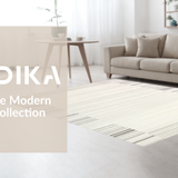 Ultra Soft Area Rug, Non Slip, Stain Resistant, Washable Area Rugs for Living Room, Bedroom, Serene Earth Tones Cozy Feel(Beige)