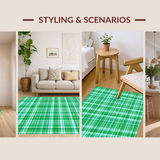 Inviting Farmhouse Striped Visual(Green)