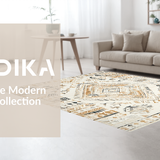 Elegant Subtle Tasseled Half Moon(Beige)