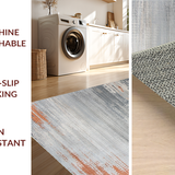 Contemporary Abstract Rust Accents(Gray)