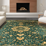 Distressed Earthy Medallion Aesthetic(Blue)