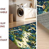 Charming Earthy Tones Playful Design(Blue)