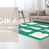 Charming Coastal Inspired Entryway Decor(Green)