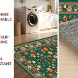 Stylish Textured Coastal Motif(Green)