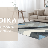 Ultra Soft Area Rug, Non Slip, Stain Resistant, Washable Area Rugs for Living Room, Bedroom, Luxurious Soft Cloud-Like Surface(Gray)