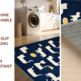 Eclectic Cat Inspired Decoration(Blue)