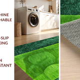 Elegant Greenery Abstract Print(Green)