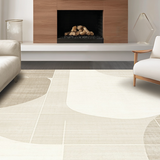 Stylish Distinctive Creamy Brushstrokes(Beige)