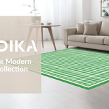 Fresh Modern Trellis Motif(Green)