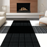 Elegant Monochrome Striped Design(Black)