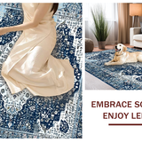 Chic Abstract Symmetrical Elements(Blue)