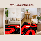 Vivid Raceway Playmat Aesthetic(Black)