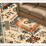 Ultra Soft Area Rug, Non Slip, Stain Resistant, Washable Area Rugs for Living Room, Bedroom, Distressed Vintage Beige Living Room Non-Slip Rug(Beige)