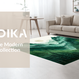 Charming Woodland Watercolor Art(Green)