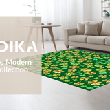 Playful Whimsical Shamrock Illustrations(Green)