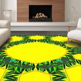 Artistic Bright Sun Theme Composition(Yellow)