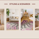 Trendy Ivory and Pink Fusion(Pink)