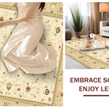 Vintage Earthy Trellis Motif(Beige)