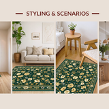 Cozy Earth Tone Trellis Design(Green)