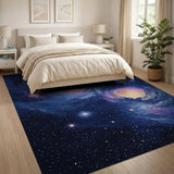 Ethereal Cosmic Vortex Area Rug