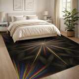 ODIKA Radiant Starburst Geometric Rug