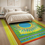 Radiant Sun Heritage Tribal Area Rug