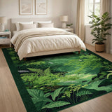 Lush Forest Stream Area Rug