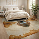 Majestic Deer Antler Southwestern Rug