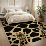 Giraffe Spot Pattern Area Rug