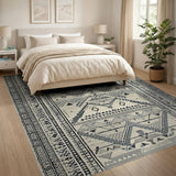 Beige Heritage Tribal Geometric No. 32 Area Rug