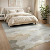 Soft Neutral Cloud Washable Area Rug