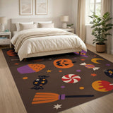 Halloween Kids Cartoon Area Rug