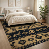 Heritage Tribal Savanna Animals Rug