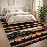 Southwestern Desert Sunset Volcano Rug
