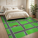 Kids City Streets Play Rug