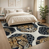 Cheetah Abstract Pattern Area Rug