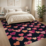 Heart Garland Multi-Color Area Rug