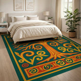 Tree of Life Heritage Tribal Area Rug