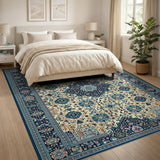 Multi-Color Traditional Persian Medallion Rug
