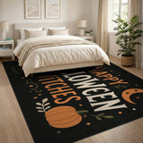 Happy Halloween Witches Area Rug