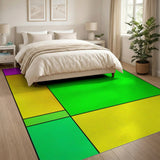Block Vibrant Multi-Color Geometric Block Area Rug