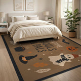 Welcome Ghouls Pals Halloween Kids Rug