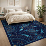 Cosmic Orbit Equations Area Rug