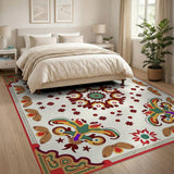 Traditional Persian Multi-color and Patterns Vibrant Multi-Color Traditional Persian Area